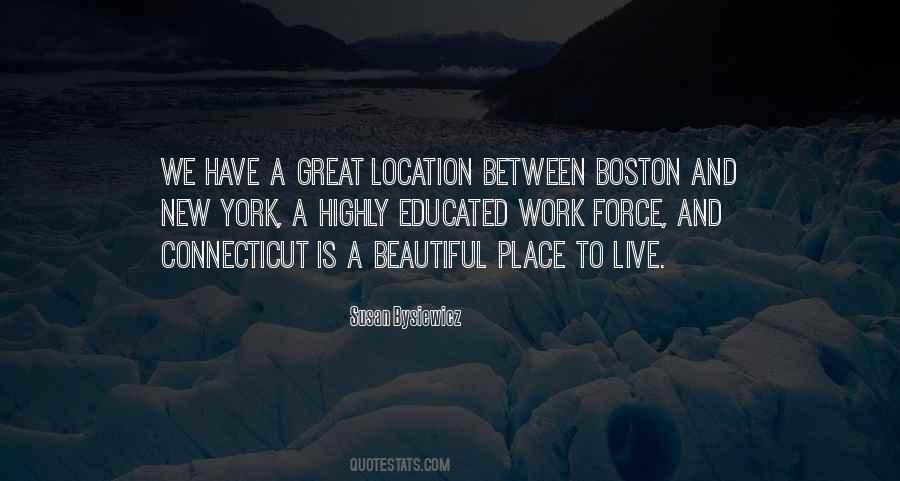 Beautiful Place To Live Quotes #1410942