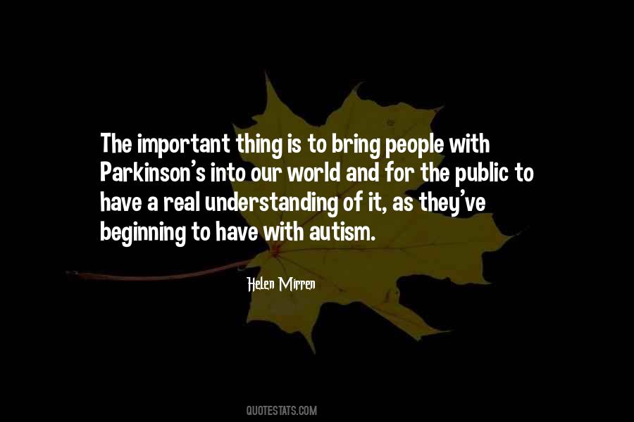 Autism World Quotes #1521677