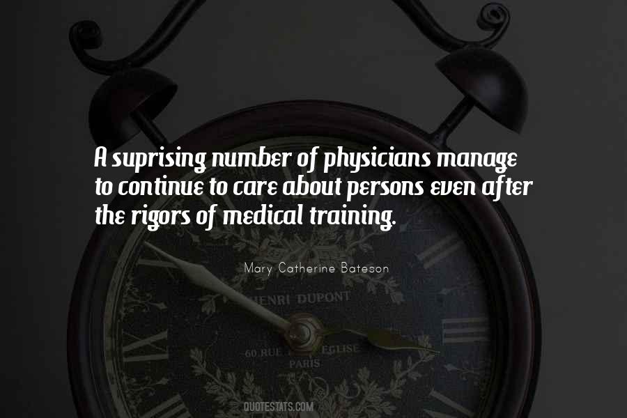 Quotes About Medical Training #783447