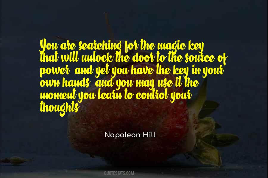 Use The Power Of Our Thoughts Quotes #880104