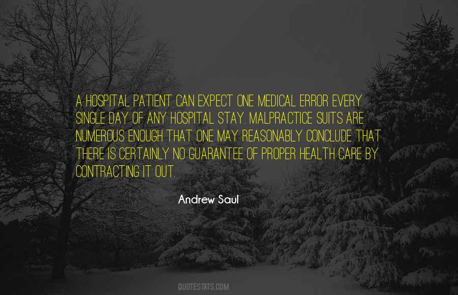 Quotes About Medical Malpractice #961831