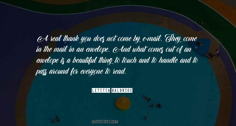 Beautiful Thank You Quotes #101426