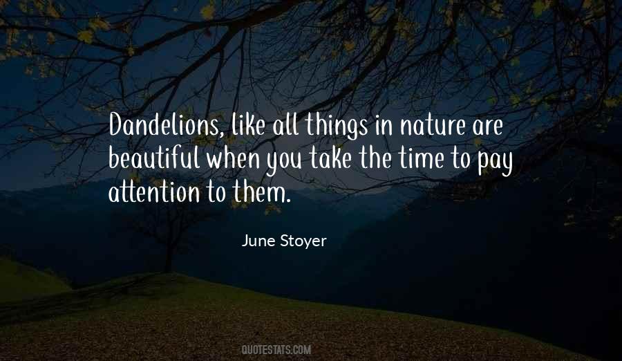 Beautiful Things In Nature Quotes #642354