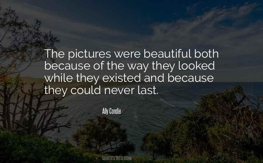 Beautiful Things Never Last Quotes #842031