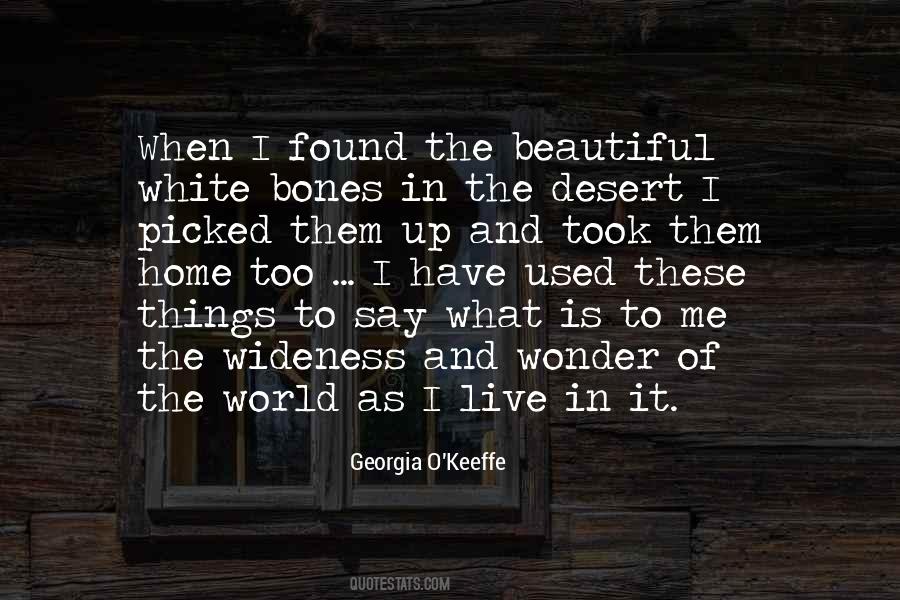 Beautiful Things To Say Quotes #1840420