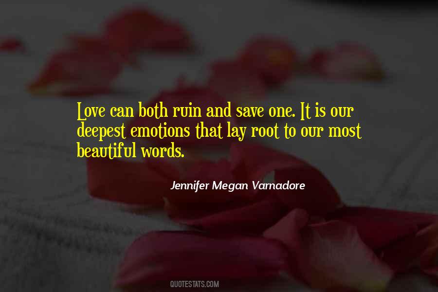 Beautiful Words Of Love Quotes #1581492