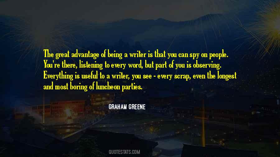 On Being A Writer Quotes #1251834