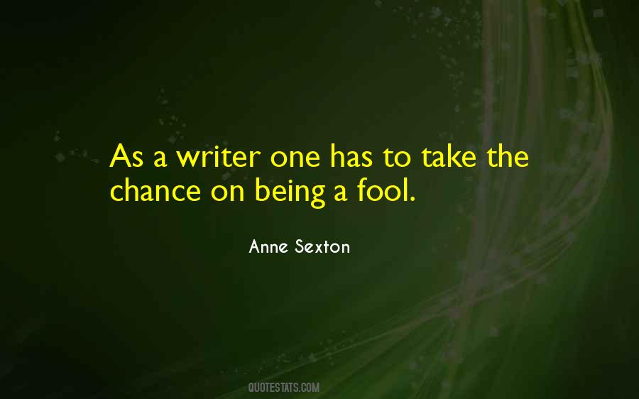 On Being A Writer Quotes #1714652