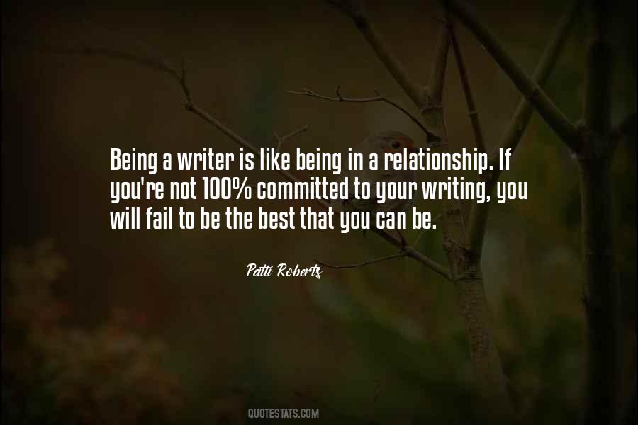 On Being A Writer Quotes #377251