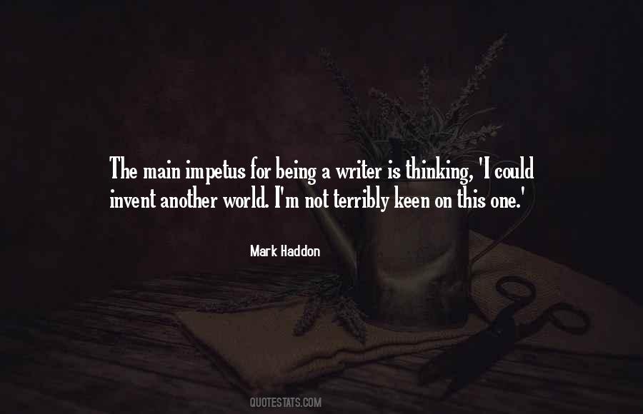 On Being A Writer Quotes #897643