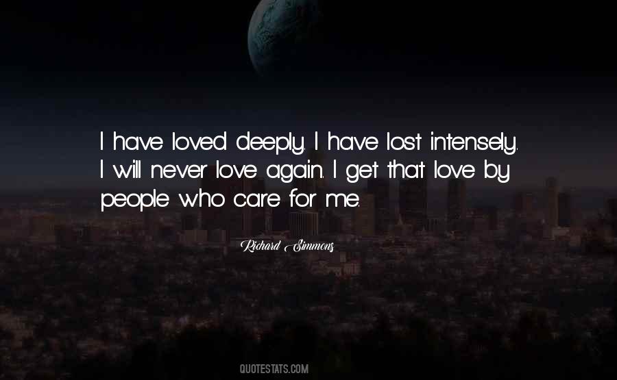 Deeply Loved Quotes #1187485