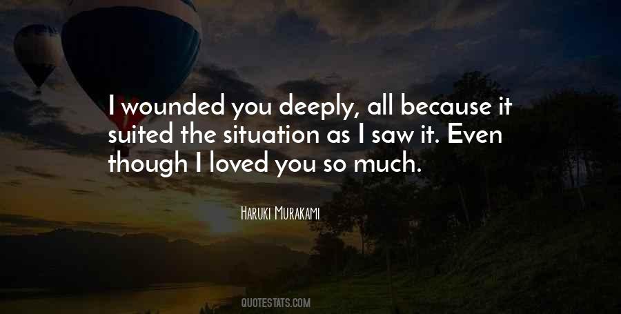 Deeply Loved Quotes #1465001