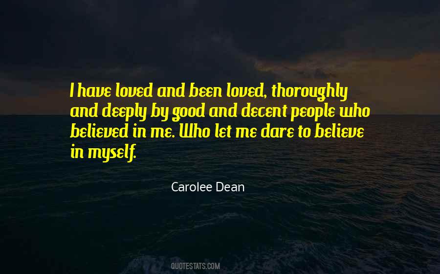 Deeply Loved Quotes #943036