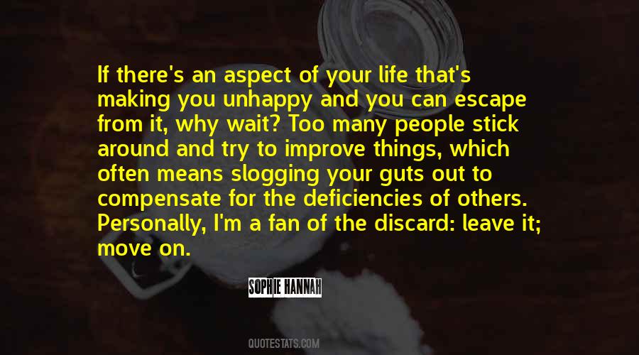 Stick Around Quotes #1210114
