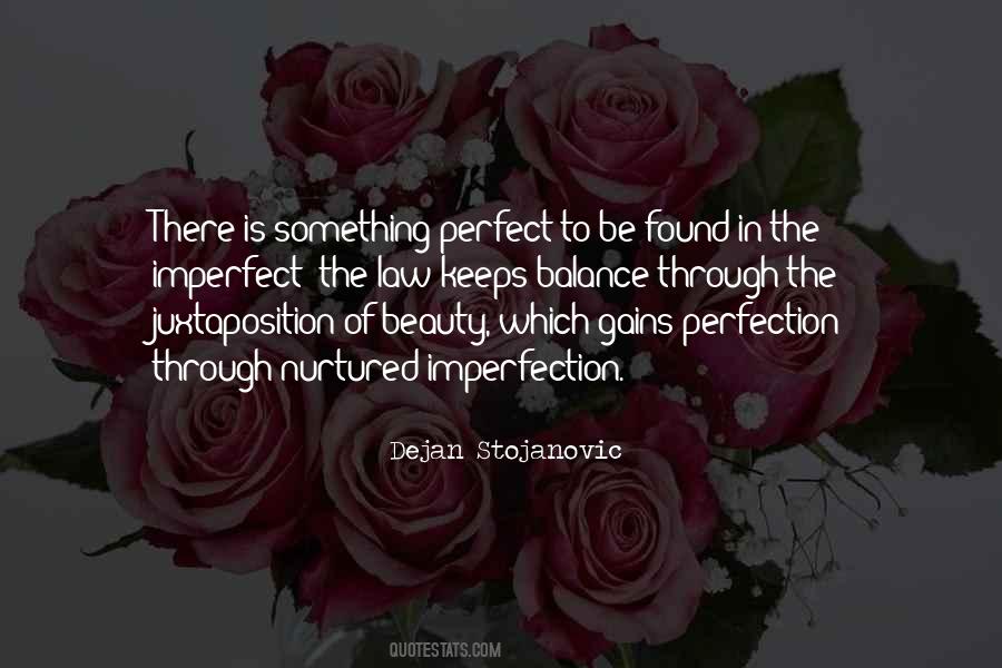 Beauty And Imperfection Quotes #789460