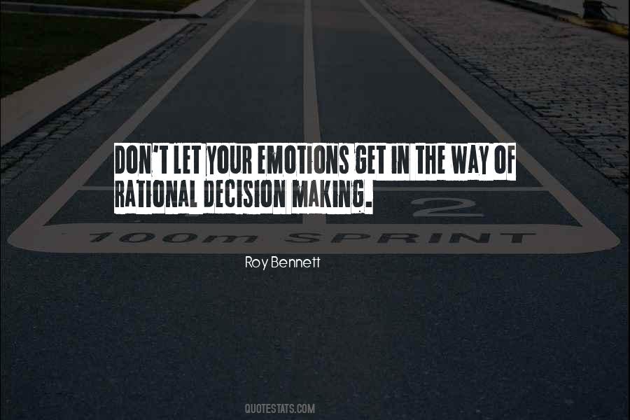 Making Decision Quotes #77850