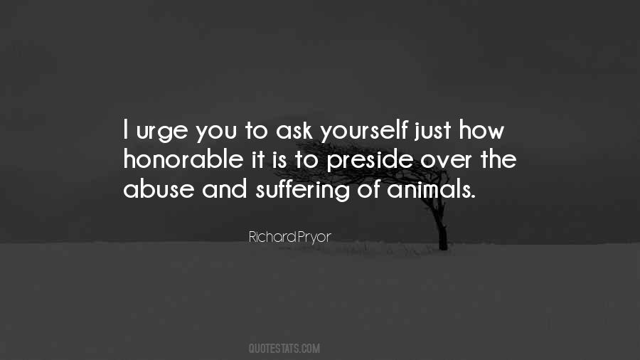 Abuse Of Animals Quotes #1003441