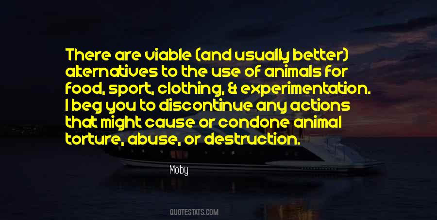 Abuse Of Animals Quotes #1346508