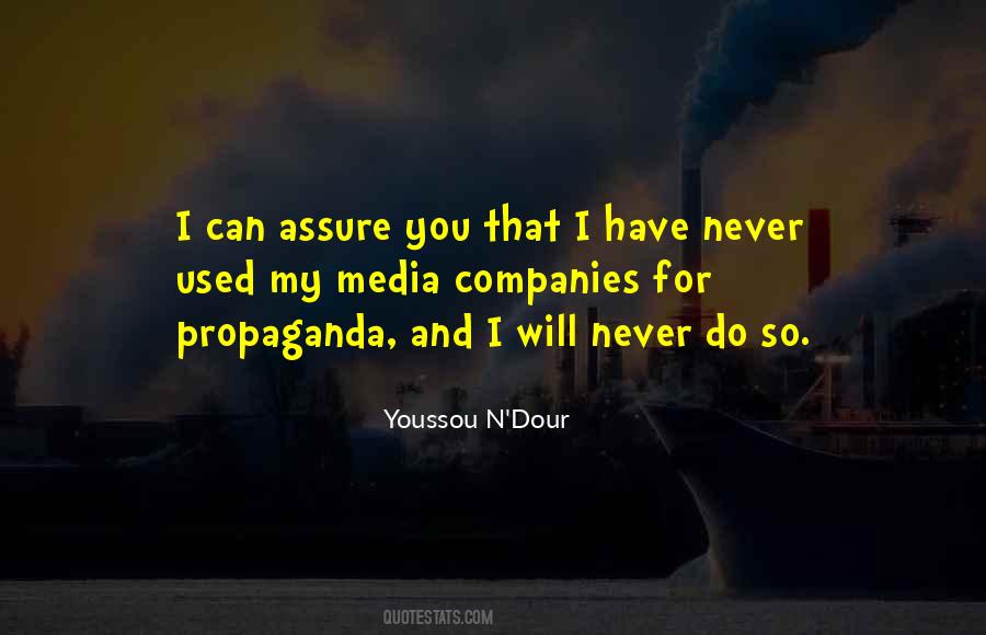 Quotes About Media Propaganda #1339944