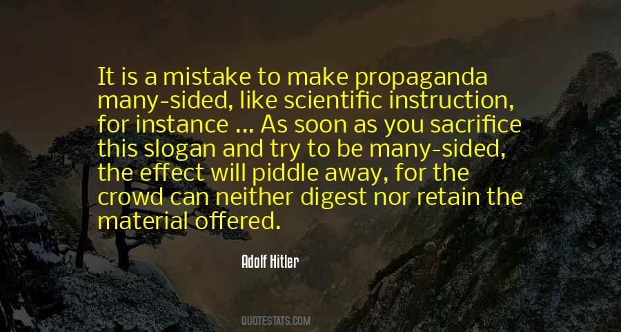 Quotes About Media Propaganda #49340