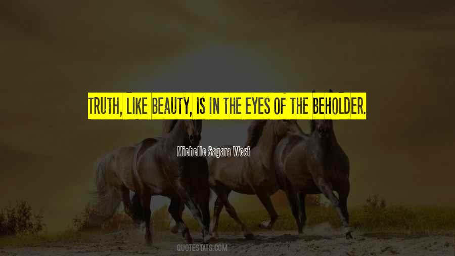 Beauty Beholder Quotes #1120538