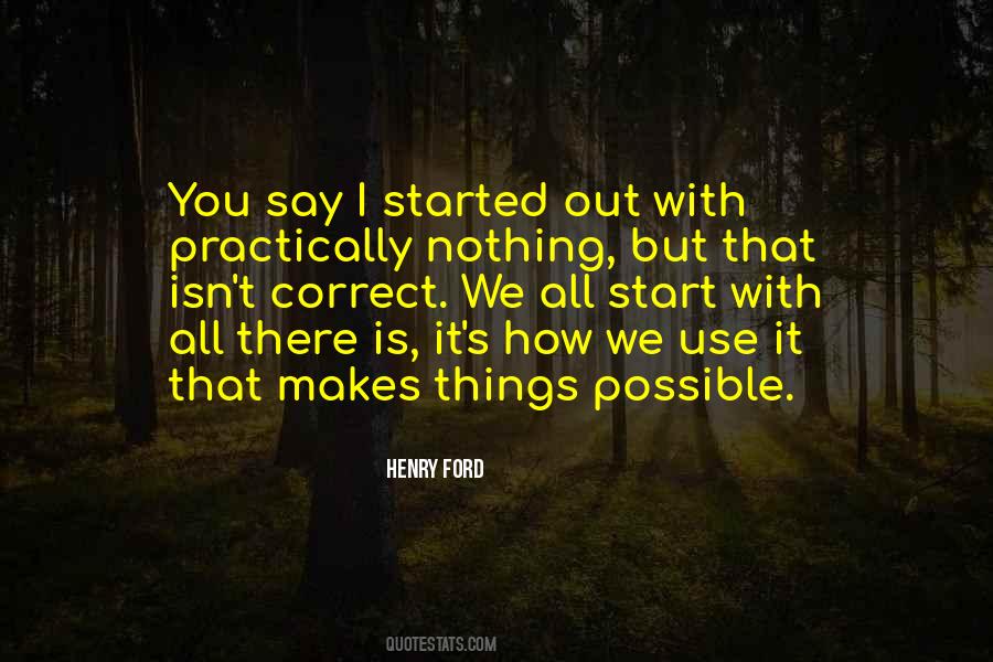 It All Started Quotes #102778