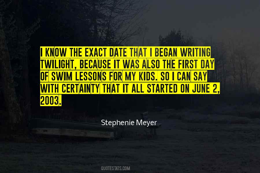 It All Started Quotes #1182390