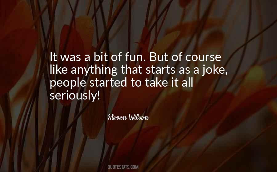 It All Started Quotes #139909