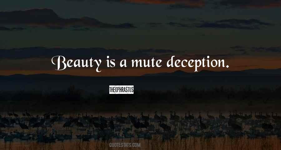 Beauty Deception Quotes #406415