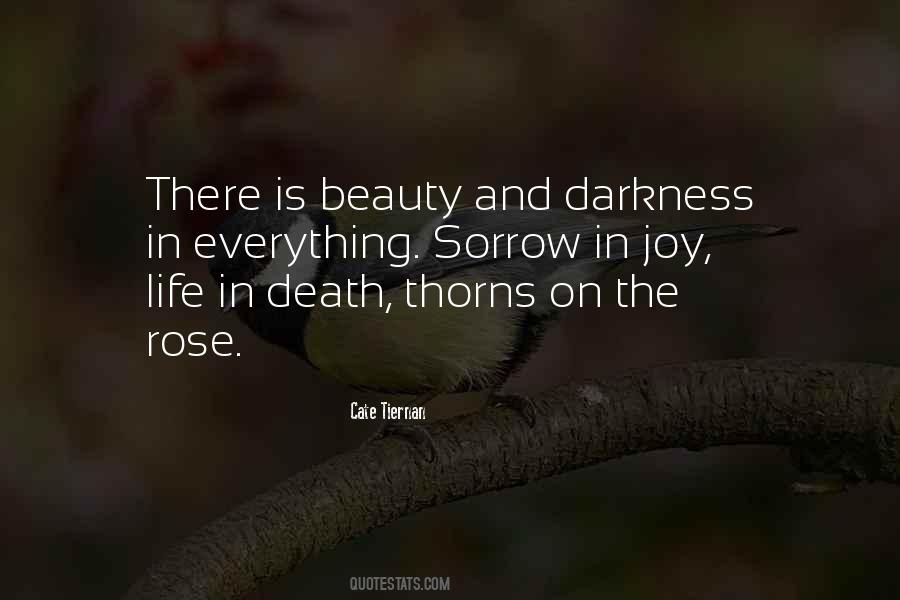 Beauty From Darkness Quotes #225640