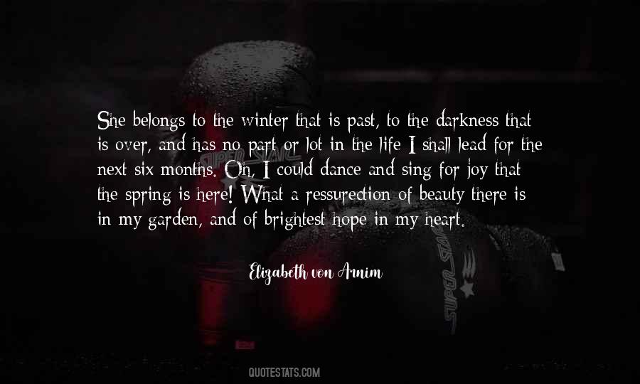Beauty From Darkness Quotes #697794