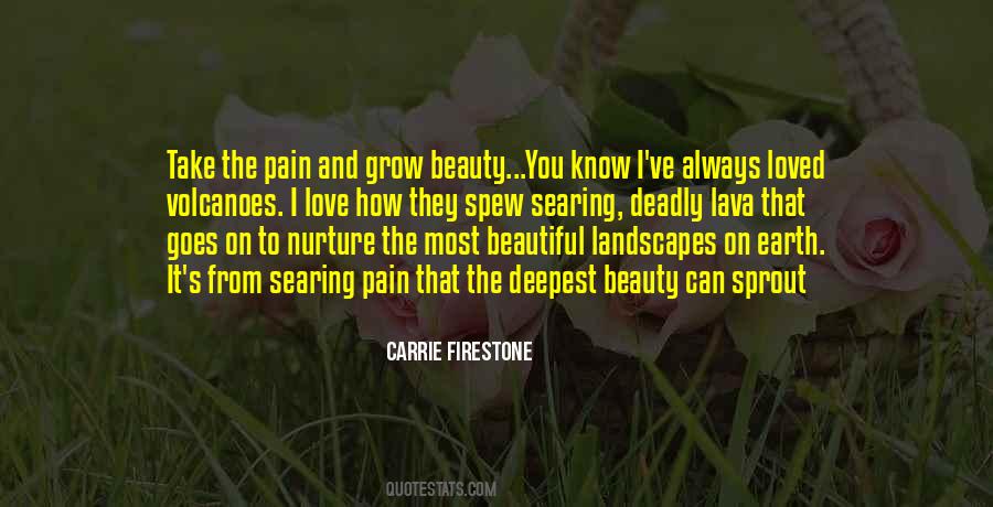 Beauty From Pain Quotes #238790