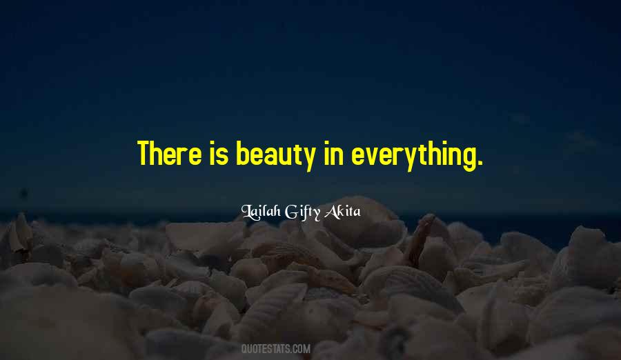 Beauty In Everything Quotes #578719