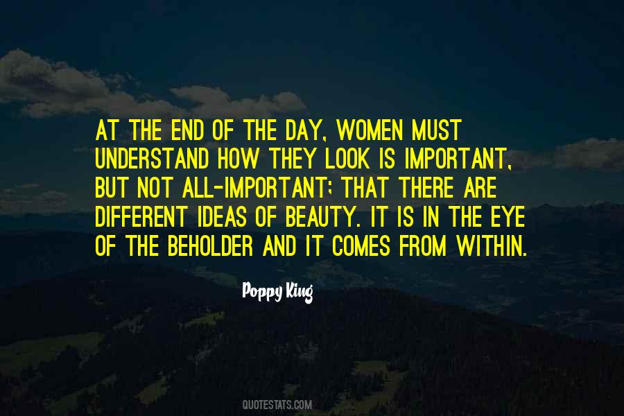 Beauty In Eye Of Beholder Quotes #274092