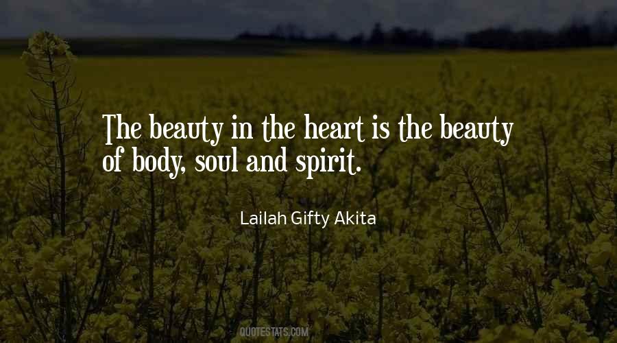 Beauty In The Heart Quotes #917598