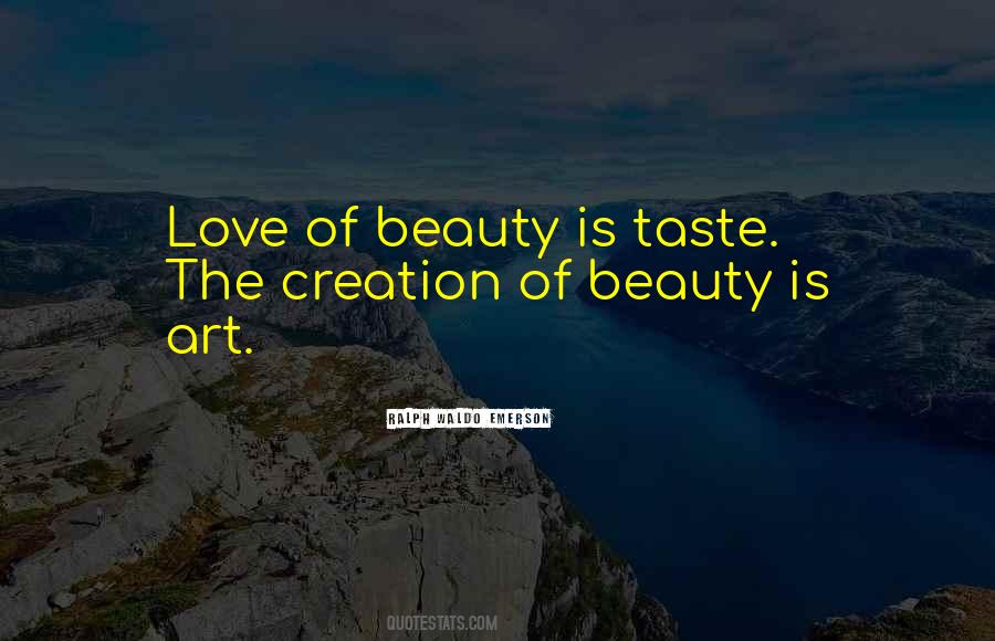Beauty Is Art Quotes #1872793