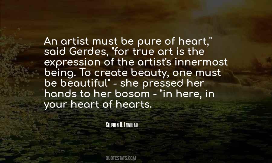 Beauty Is Art Quotes #221314