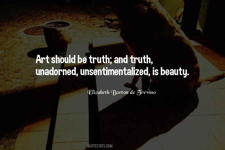 Beauty Is Art Quotes #494778