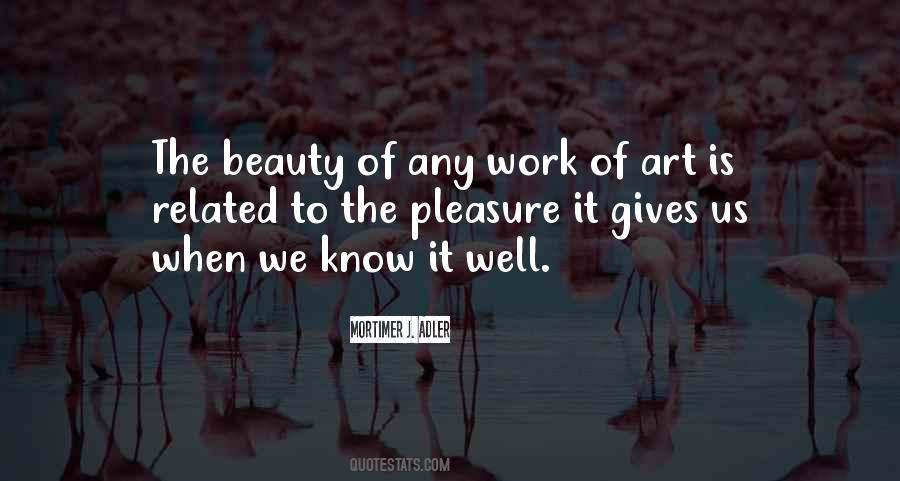 Beauty Is Art Quotes #572928