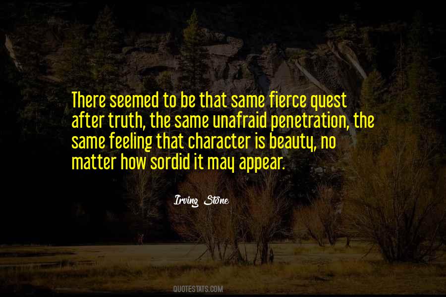 Beauty Is Character Quotes #1060940
