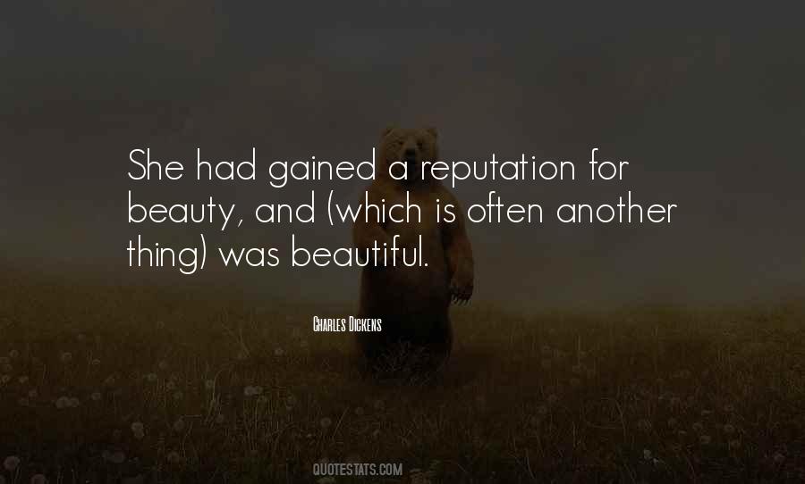 Beauty Is Character Quotes #1580795