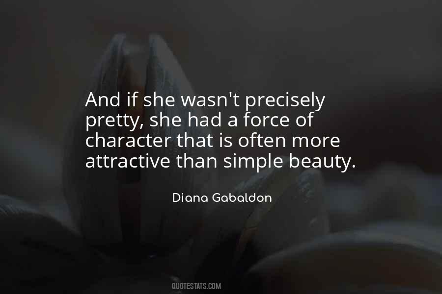 Beauty Is Character Quotes #243241