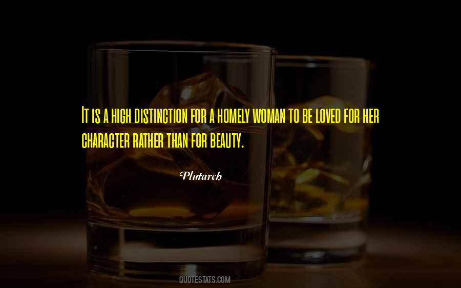 Beauty Is Character Quotes #60952