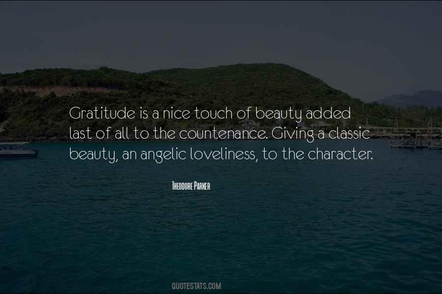 Beauty Is Character Quotes #775583