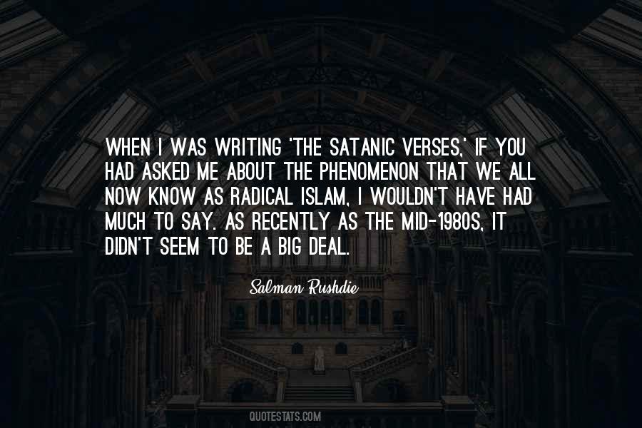 Rushdie Satanic Verses Quotes #1706603