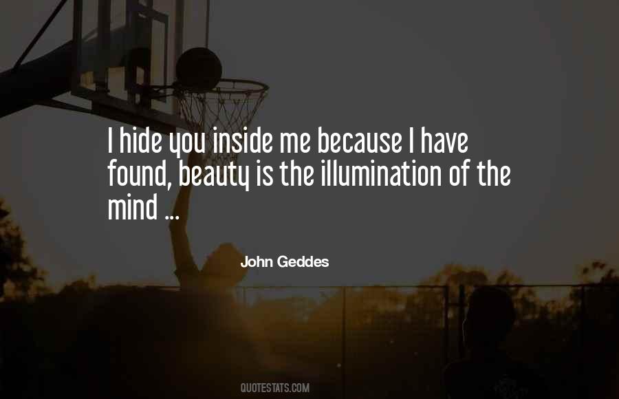 Beauty Is Inside You Quotes #1182937