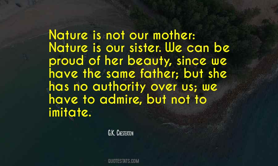 Beauty Is Nature Quotes #484826