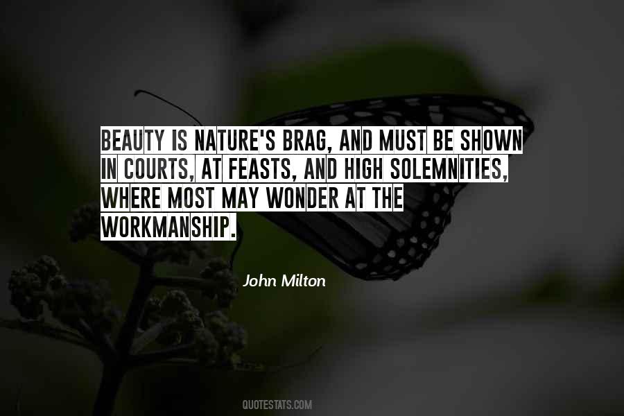 Beauty Is Nature Quotes #641755