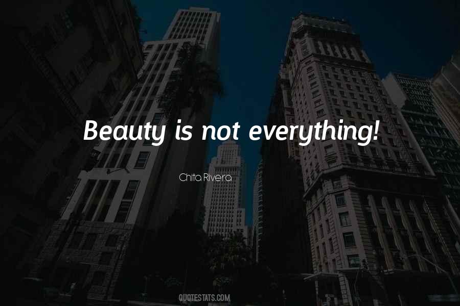 Beauty Is Not Quotes #1076054