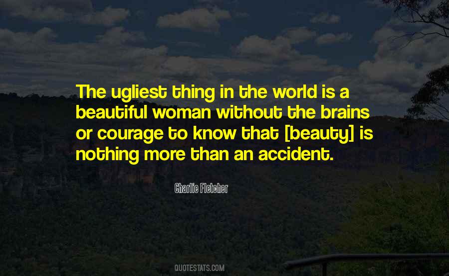Beauty Is Nothing Quotes #1777724